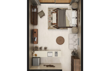 Modelo Fuego Vista Arriba